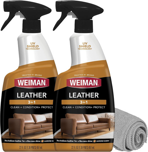 Weiman leather cleaner - leather,
