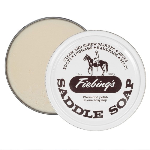12oz white saddle soap leather - 12oz,