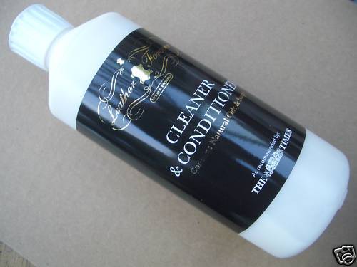 Leather cleaner conditioner - cleaner,