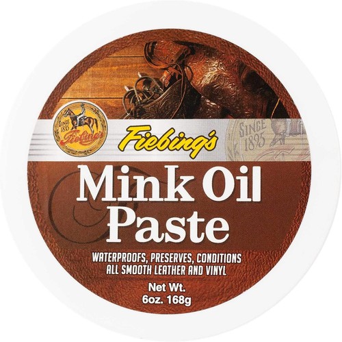 Fiebing mink oil paste - oil, 6oz