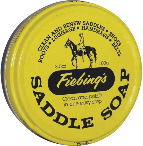 Saddle soap leather cleaner - saddle,