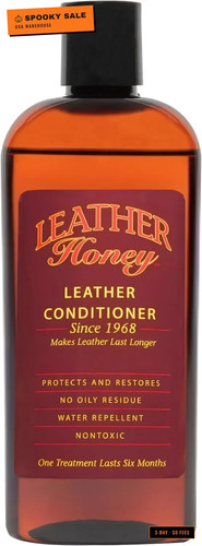 Leather conditioner since - leather, conditioner,