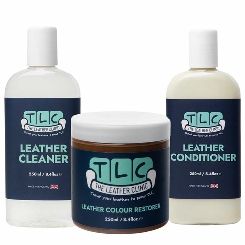 Medium brown leather - medium, cleaner