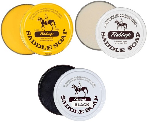 Fiebings leather saddle - fiebings, soap