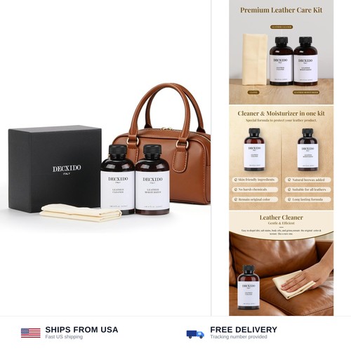Leather cleaner conditioner - leather,