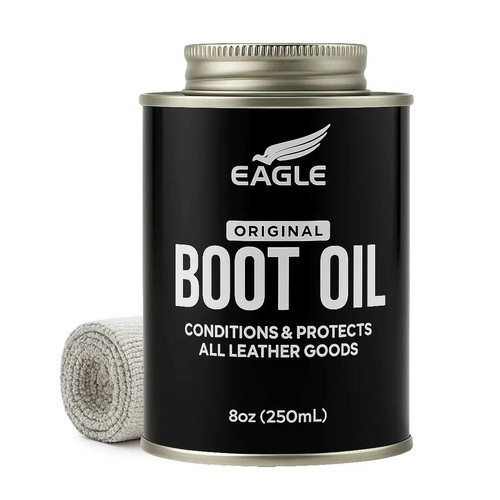 Eagle leather boot oil - boot, 8.45oz