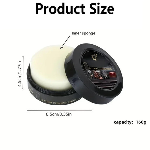 Leather care cream cleaner - cream,