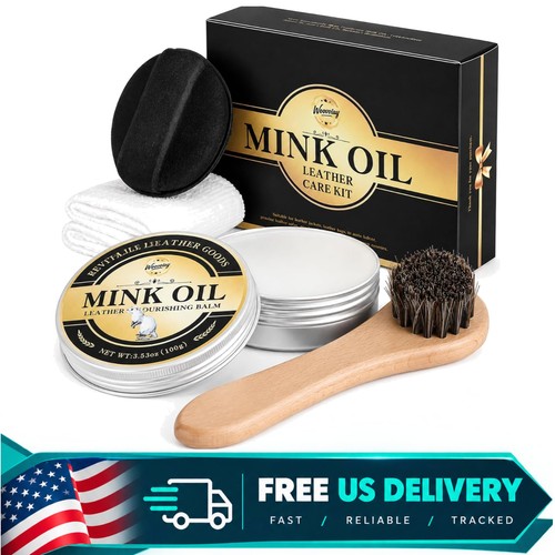 Mink oil leather care - leather,