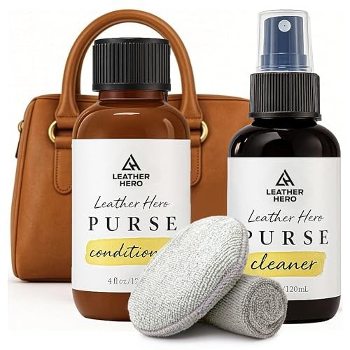 Purse cleaner conditioner - cleaner,