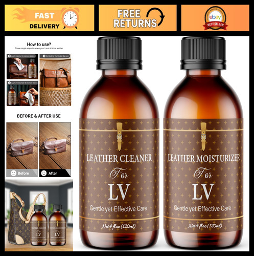 Leather cleaner moisturizer - leather, &