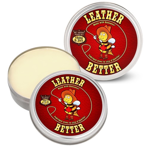 Natural leather conditioner - natural,