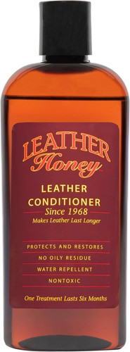 Leather conditioner since - leather, conditioner,